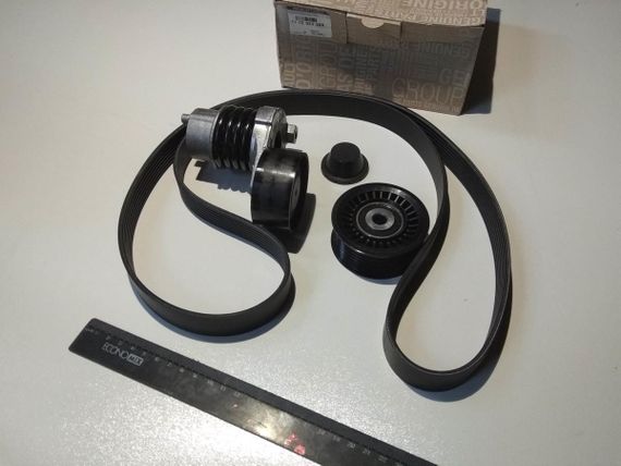 Ремінь генератора струмковий + ролики RENAULT 0.9-1.2 TCe (117203336R) 7PK1569