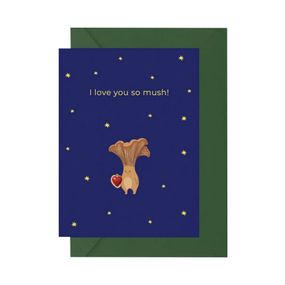 Открытка с конвертом Гриб СS-GС-003