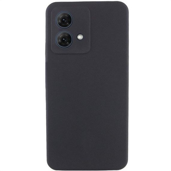 Чехол Silicone Cover Ummi Lakshmi Full Camera (AA) для Motorola Moto G84 Черный / Black
