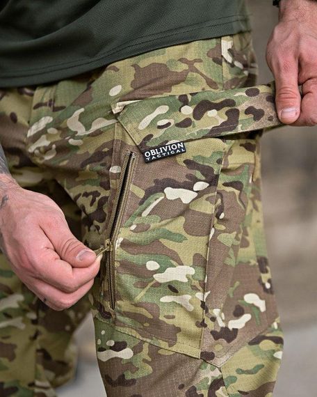 Стрейчові тактичні штани OBLIVION мультикам ДЛ7212 | Зображення 4