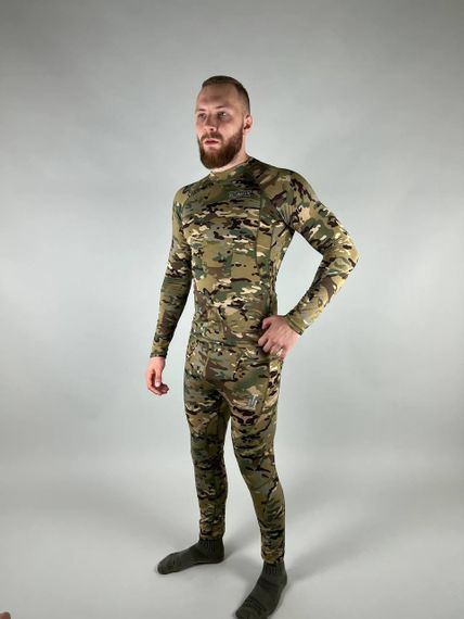 Термобілизна Ultimatum Camo Мультикам,  білизна натільна чоловіча, комплект термобілизни 2XL