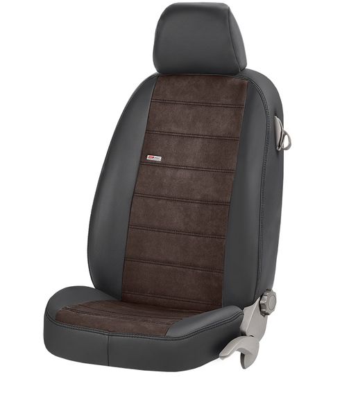 Авточохли екошкіра-2024тканина-2024антара Antara (передні) для Volkswagen T5 Multivan 2003-2010рр | Зображення 3