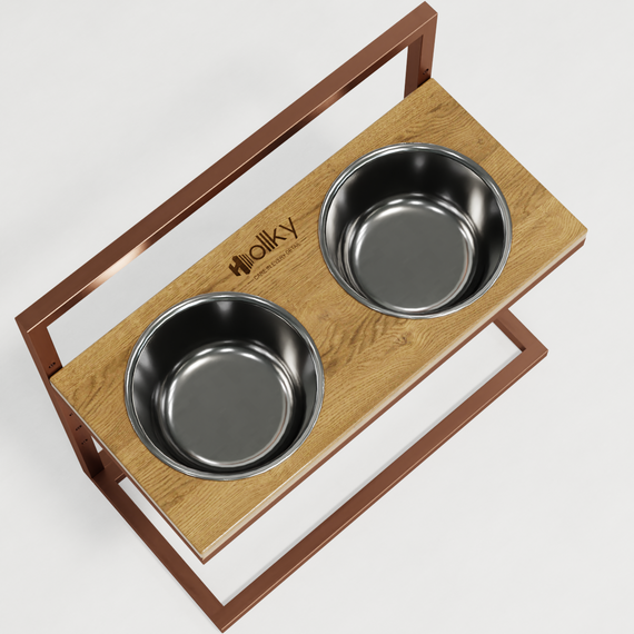 Миски на регульованій підставці для великих собак Hollky Flex L (2 × 1.8 л) FL-502850-GLNT | Зображення 7