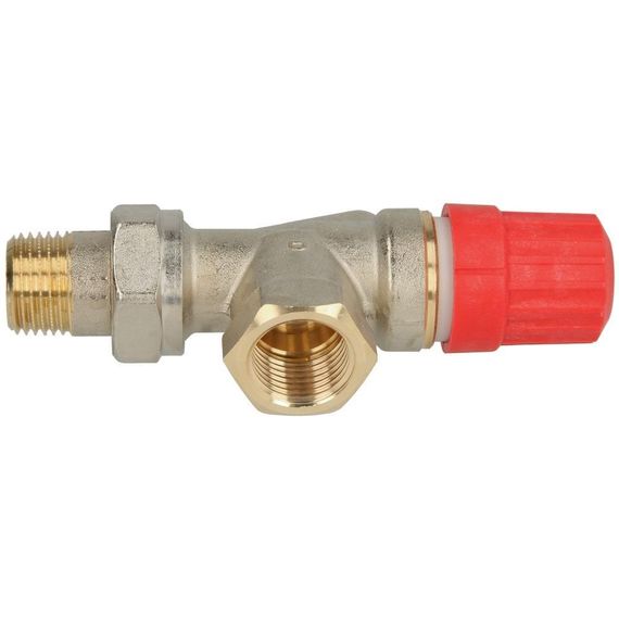 Клапан Danfoss RA-N 15 термостатический, вх. 1/2&quot; - вых. 1/2&quot;, осевой (013G0153) | Зображення 1