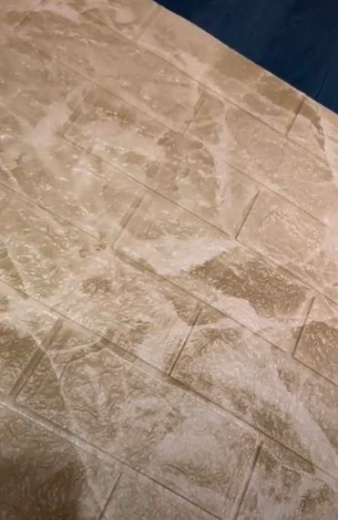 3D панель самоклеящая Обои под декоративный кирпич Самоклейка 3Д Оливковый Мрамор 70х77 см х 5мм | Зображення 3
