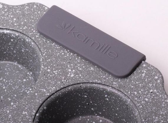 Форма для випічки кексів Kamille Marble 30х18см, 6 осередків | Зображення 6