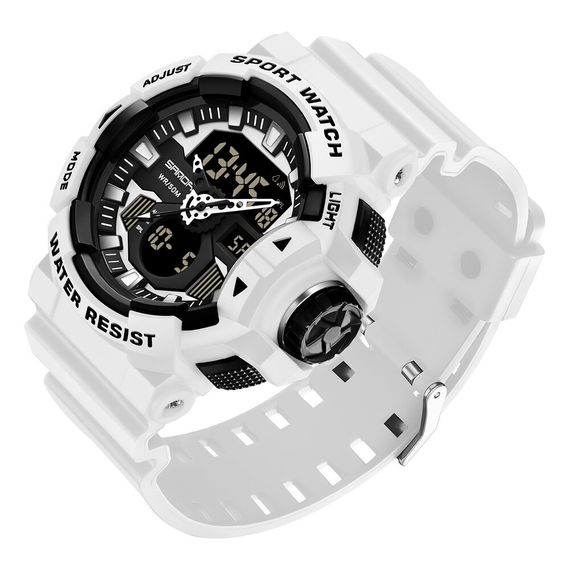 Часы Sanda 3129 White | Зображення 2