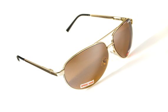 Окуляри захисні Global Vision Aviator-4 (drive mirror), коричневі лінзи | Зображення 3