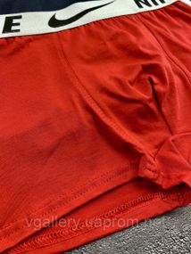 Мужские трусы Nike, мужские боксеры Найк, хлопковые трусы Найк Премиум качества XL, Красный