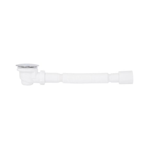 Lidz Душевой поддон DOZORCA SC90x90.LOW, низкий, пятиугольный, акриловый + ножки, диаметр слива 50 мм | Зображення 4