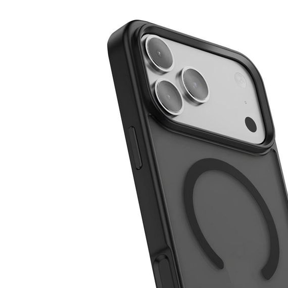 TPU+PC чохол Metal Buttons with MagSafe Colorful для Apple iPhone 17 Pro Max (6.9") Зелений / Dark Green Чорний / Black | Зображення 2