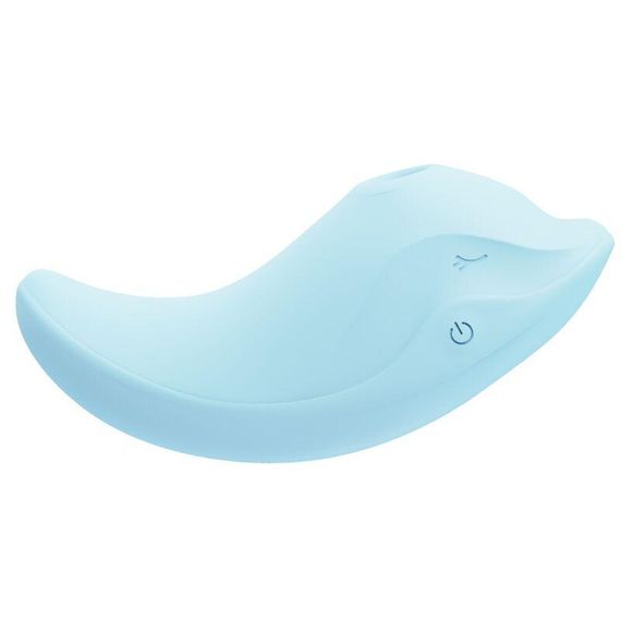 Вібратор та вакуумний стимулятор CuteVibe Heidi Blue Sex Aura | Зображення 2