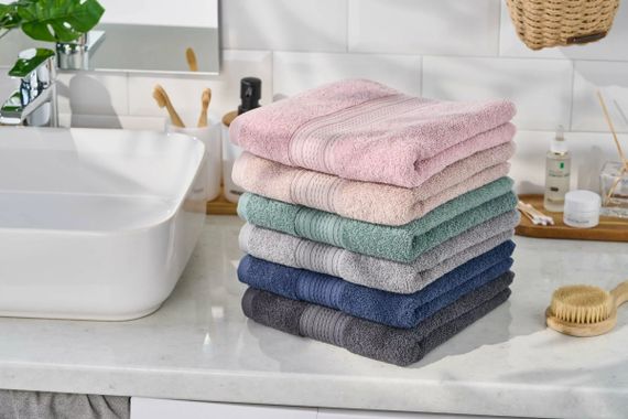 Рушник банний махровий Ardesto SuperSoft ART2270NSP 70х140 см холодно бежевий | Зображення 9