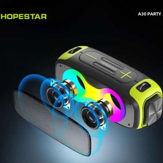Портативная беспроводная Bluetooth колонка Hopestar A30 Party | BT5.0, 70W, TWS, AUX/TF/USB, 7h | Зображення 2