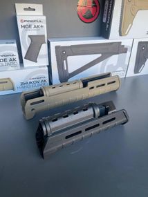 Цевье на Magpul Zhukov Hand Guard для АК 47 АК 74 - FDE Обвес на АК Цевье Magpul Цевье на АК