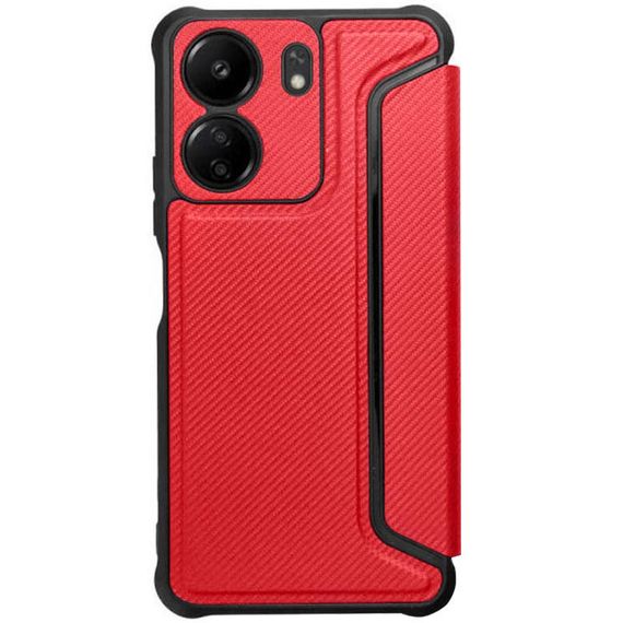 Кожаный чехол книжка GETMAN Razor (PU) для Xiaomi Redmi 13C / Poco C65 | Зображення 1