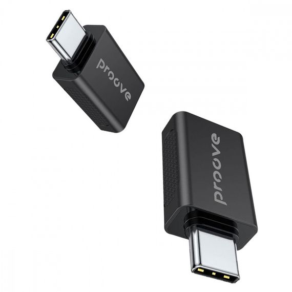 Перехідник OTG Proove Extension USB to Type-C black | Зображення 2
