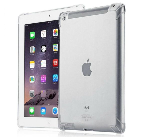 Силиконовый чехол бампер Primolux Silicone для планшета Apple iPad 2 / iPad 3 / iPad 4 - Clear | Зображення 1