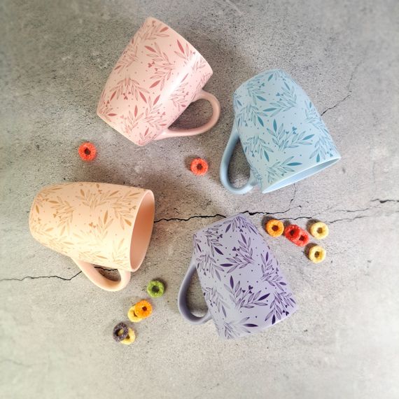 Чашка Пастельні трави VT-C-182340 Vittora, 340мл | Зображення 6