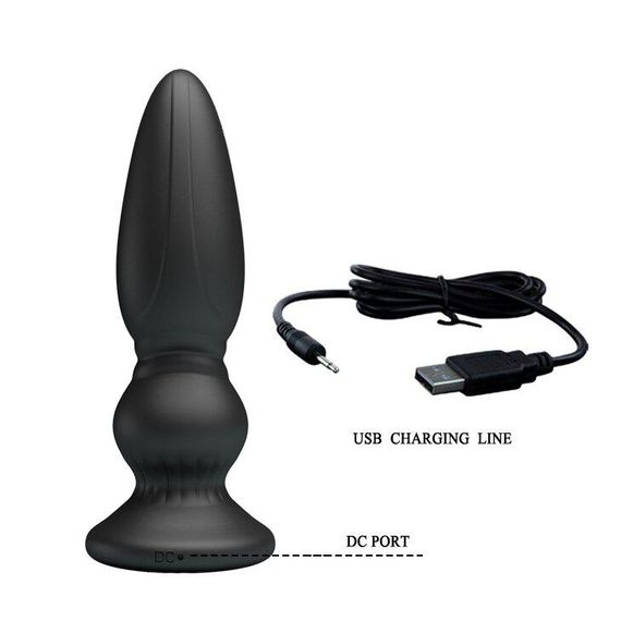 Анальный стимулятор с вибрацией и пультом ДУ - MR PLAY Super Power, BI-040086W-MR sexstyle | Зображення 8