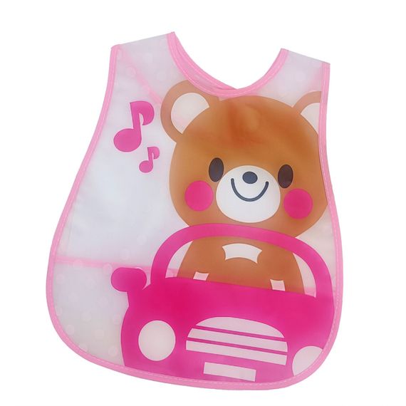 Слюнявчик детский клеенчатый MGZ-0605-7 на липучке