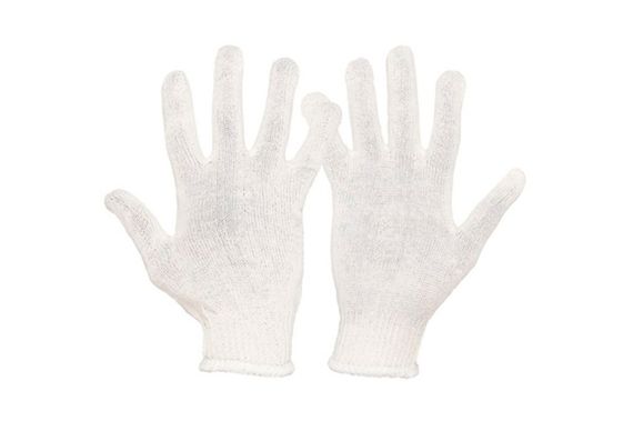 Перчатка Mastertool - 70/30% x 32г x 10" белая без точки (83-0305)