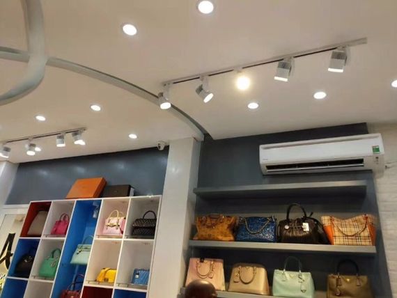 Светильник трековый поворотный LED 410/36W WW WH COB | Зображення 3