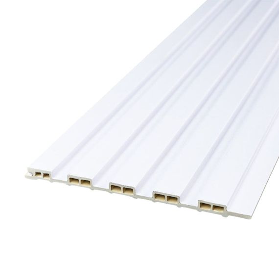 Рейка декоративна WPC стінова 3000х150х9мм Білий SW-00001866