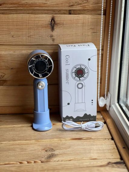 Вентилятор портативный настольный ручной fan AND LY-954 | Зображення 3