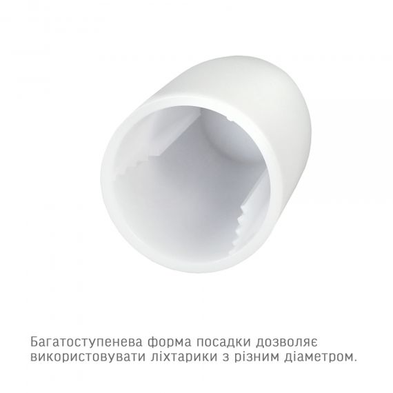 Дифузор (розсіювач світла) VIDEX VLF-ADF-02W до ліхтарика | Зображення 6