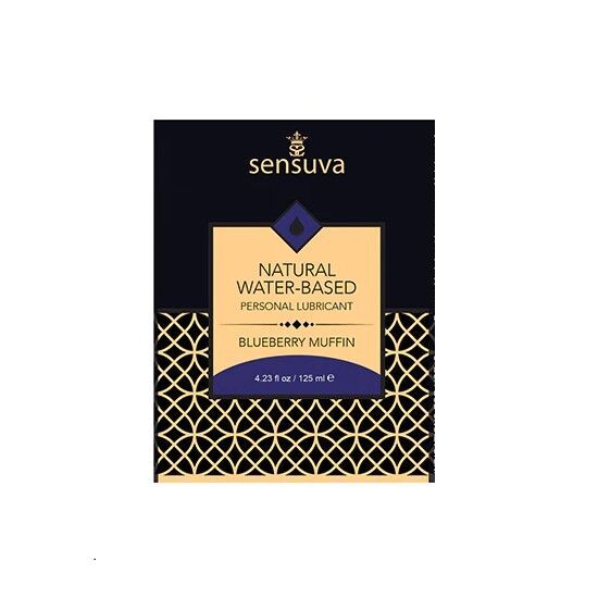 Пробник Sensuva – Natural Water-Based Blueberry Muffin (6 мл)
