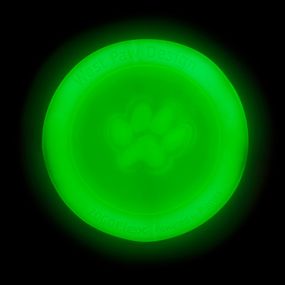 Іграшка для собак West Paw Zisc Flying Disc світна, 17 см