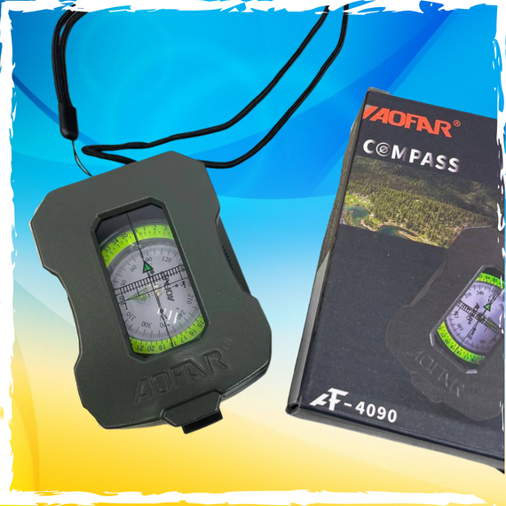 Компас Grand Way TSC-4090. Компас тактический, туристический, военный | Зображення 1