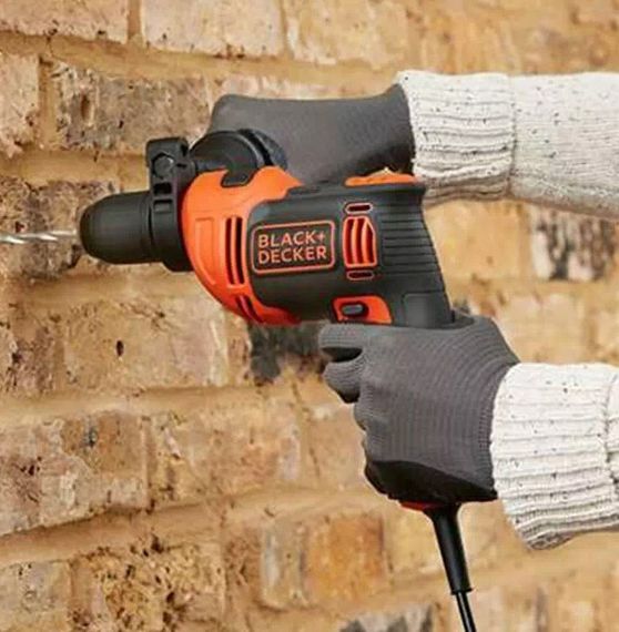 Дриль мережевий ударний Black&Decker BEH550 | Зображення 1