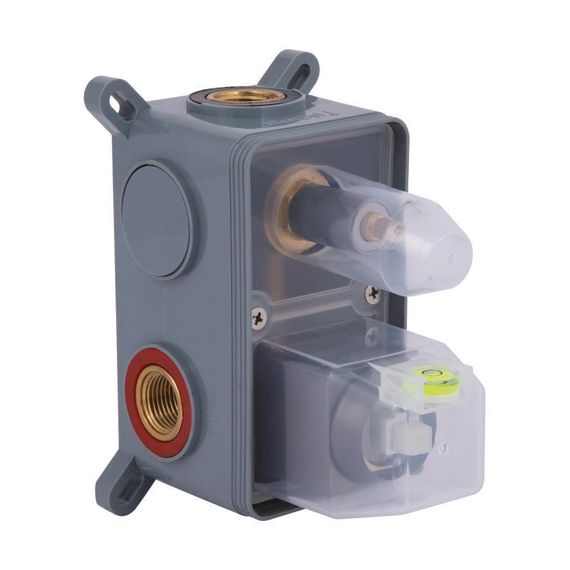 Душова система для душу Qtap Gemini прихованого монтажу на два споживача QTGEM113GMB45698 Gunmetal Black PVD | Зображення 9