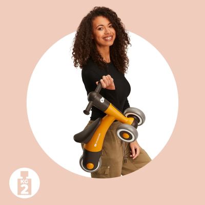 Беговел Kinderkraft Minibi каталка Honey Yellow (KRMIBI00YEL0000) (5902533920068) | Зображення 6