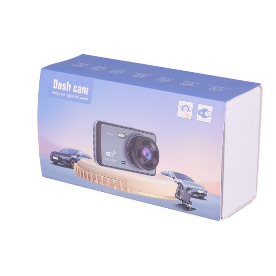 Реєстратор з камерою заднього виду відеореєстратор на 2 камери для автомобіля | Зображення 6