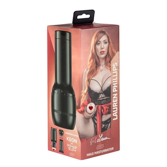 Мастурбатор Kiiroo Feel Lauren Phillips PBC, совместимый с PowerBlow и Keon Sex Aura