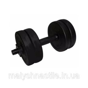 Гантель наборная композитная в пластиковой оболочке Rock pro 5,5 кг NE-PL-G-005