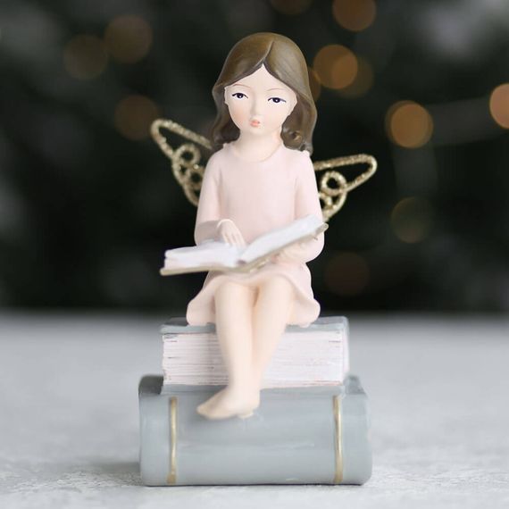Декоративна статуетка Феєчка з книжкою 16 см | Зображення 2