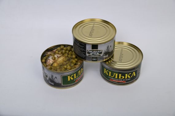 Килька с овощами в масле Рыбацкая Артель 230 г | Зображення 2