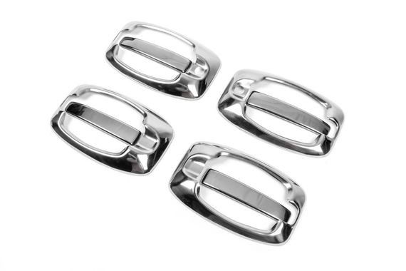 Накладки на ручки (нерж.) Накладки на ручки (4 части) для Peugeot Boxer 2006-2024 и | Зображення 2