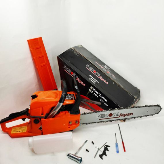 Бензопила для саду 3800Вт Midori Japan MJ-101 напівпрофесійна DV-14