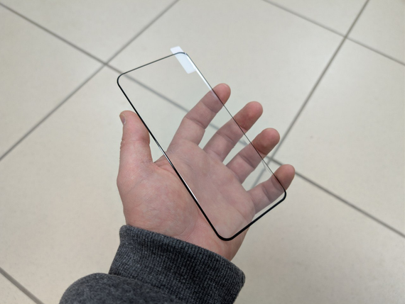 Захисне скло для OnePlus 9 Pro / ВанПлюс 9 Про Mietubl, 5D, з чорною рамкою | Зображення 1