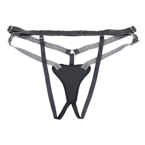 Трусики для страпонів Sportsheets Aurora High Waisted чорні sexstyle | Зображення 2