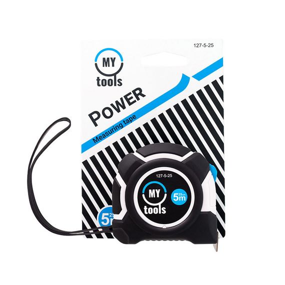 Рулетка измерительная MyTools Power 5м х 25мм (127-5-25) | Зображення 5