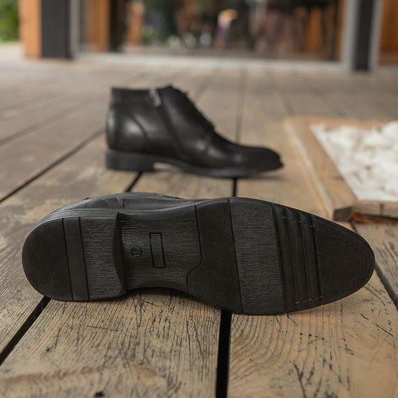 Чоловічі зимові черевики з Туреччини 41 розмір. Теплі оксфорди! | Зображення 1