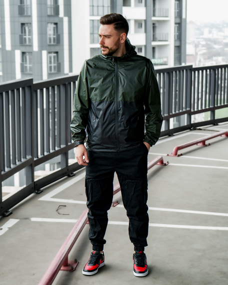 Ветровка Фэнтези хаки-черный M | Зображення 6