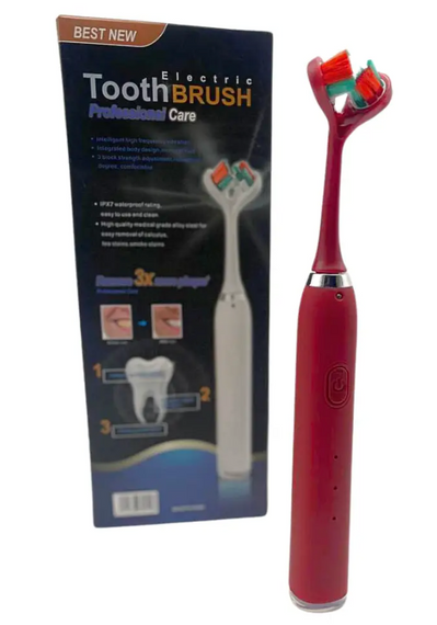 Акумуляторна зубна щітка Electric Toothbrush Best New з подвійною головкою ∙ Ефективна зубна щітка Electric Toothbrush | Зображення 3