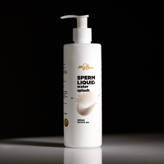 Лубрикант - MyLove Sperm Liquid Water Splash, 300 мл | Зображення 2